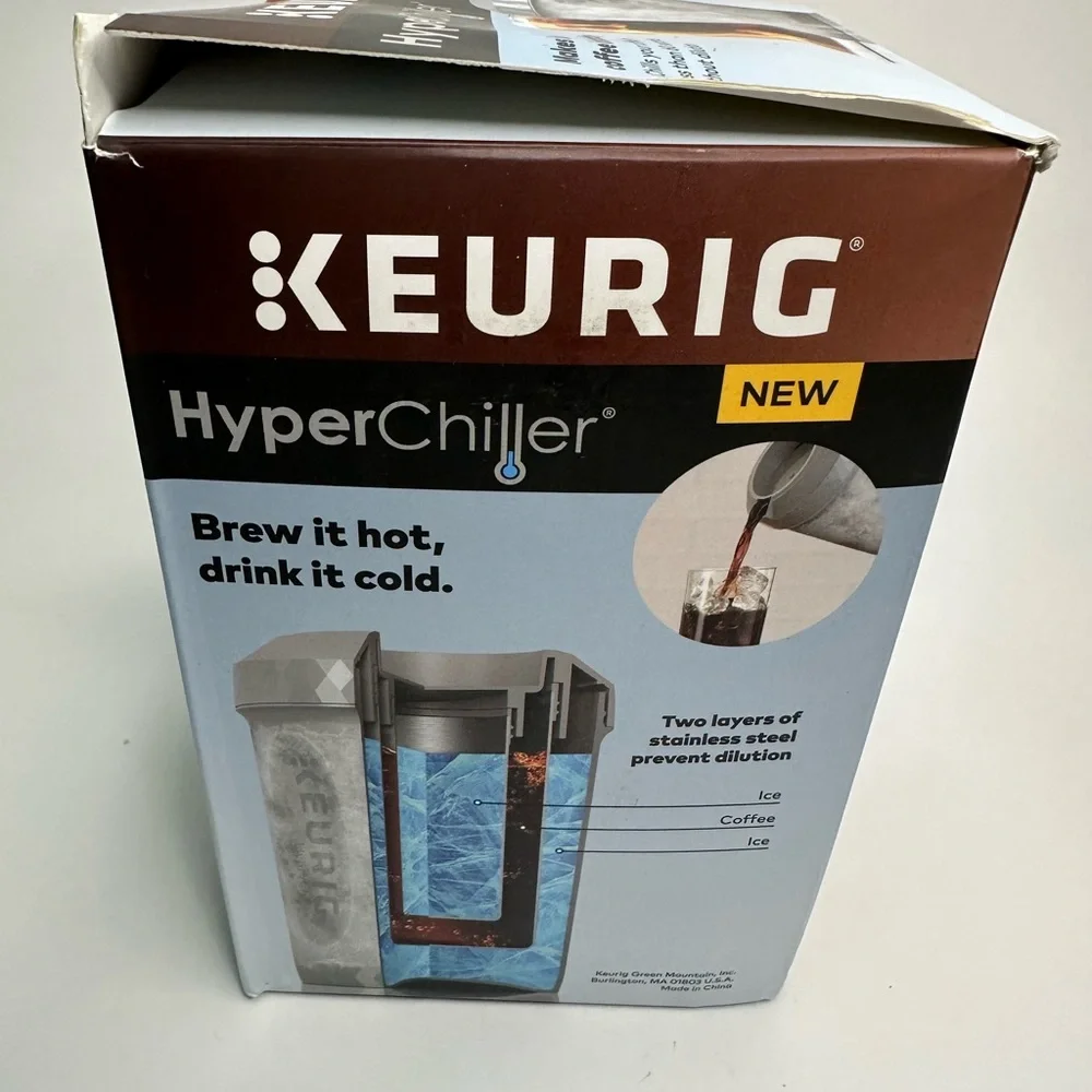 Keurig Hyperchiller‎ Beverage Cooler Makes Iced Coffee Instantly NIB